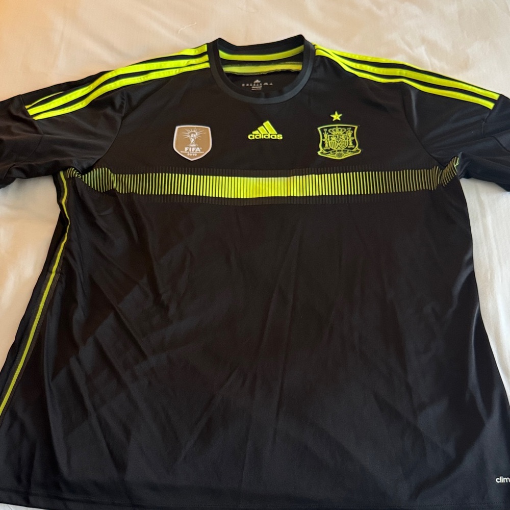 Spain Away 2013 - 2015 Nation Team Soccer / Football Jersey